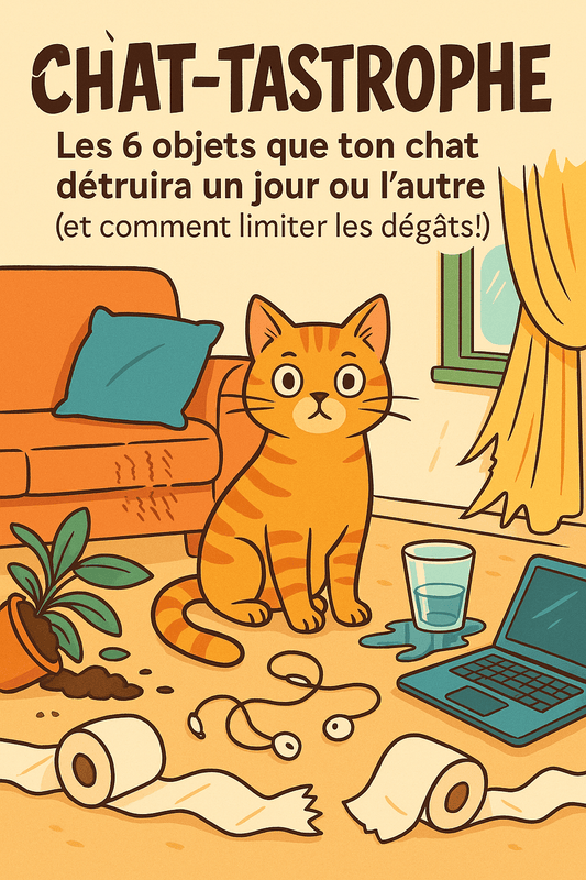 đŸ Chat-tastrophe : les 6 objets que ton chat dĂ©truira un jour ou lâautre - Mi-a-ou