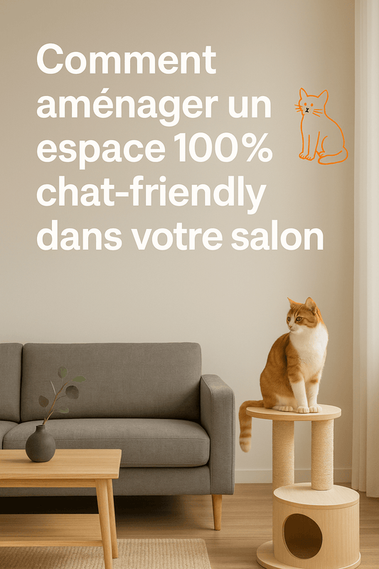 Comment aménager un espace 100 % chat-friendly dans votre salon - Mi-a-ou