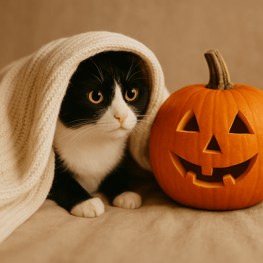 Comment calmer un chat stressĂ© le soir de lâHalloween đ» - Mi-a-ou