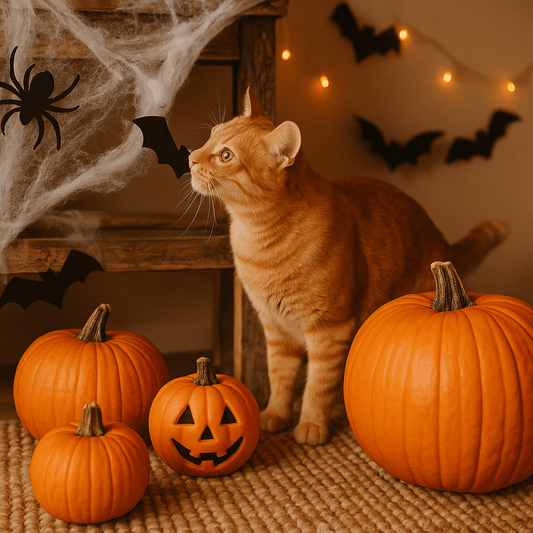 Comment dĂ©corer pour lâHalloween sans que ton chat dĂ©truise tout đđŸ - Mi-a-ou