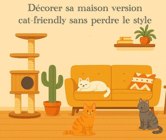 DĂ©corer sa maison version cat-friendly sans perdre le style đïžđ± - Mi-a-ou