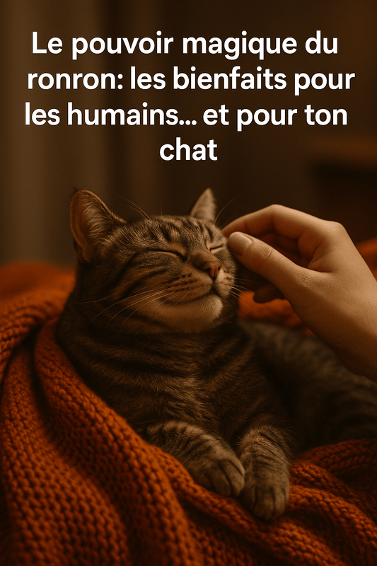Le pouvoir magique du ronron : les bienfaits pour les humains⊠et pour ton chat - Mi-a-ou