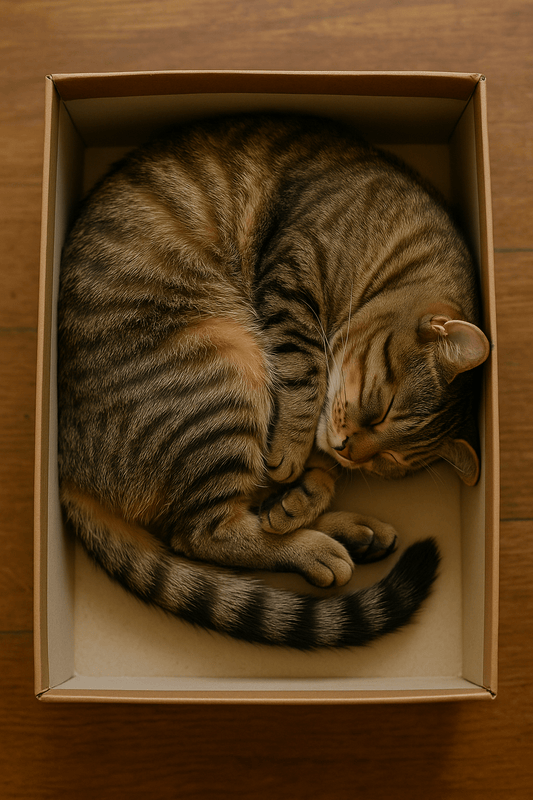 Pourquoi les chats choisissent toujours lâendroit le plus Ă©trange pour dormir đ€ - Mi-a-ou