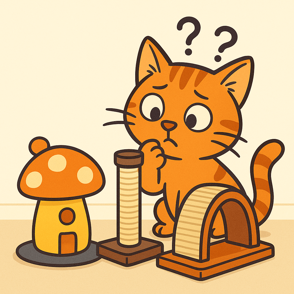 Quel griffoir pour quel type de chat ? (Gros paresseux vs hyperactif) - Mi-a-ou