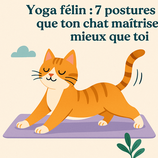 Yoga fĂ©lin : 7 postures que ton chat maĂźtrise mieux que toi đ±đ§ - Mi-a-ou