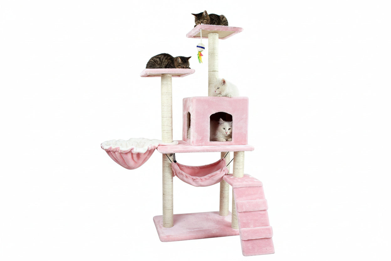 Arbre a chat Design stylé Royal Siès - chat™ - Mi - a - ou - Mi - a - ou