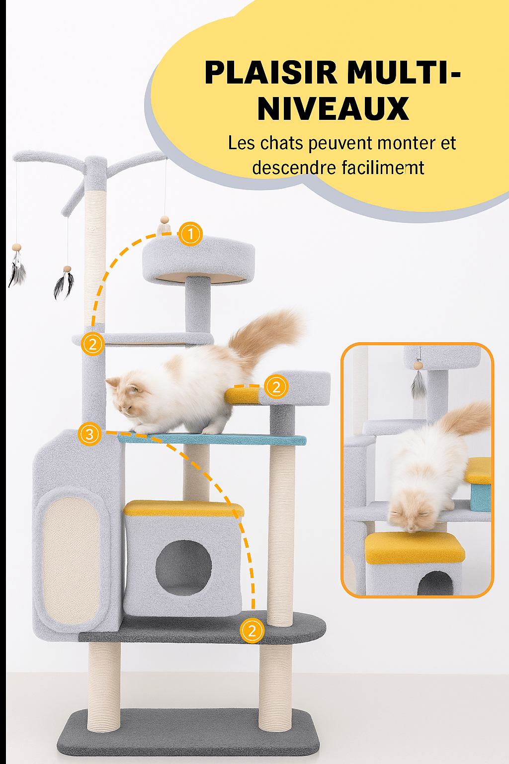 Arbre a chat GameDay™ Champion - Mi - a - ou