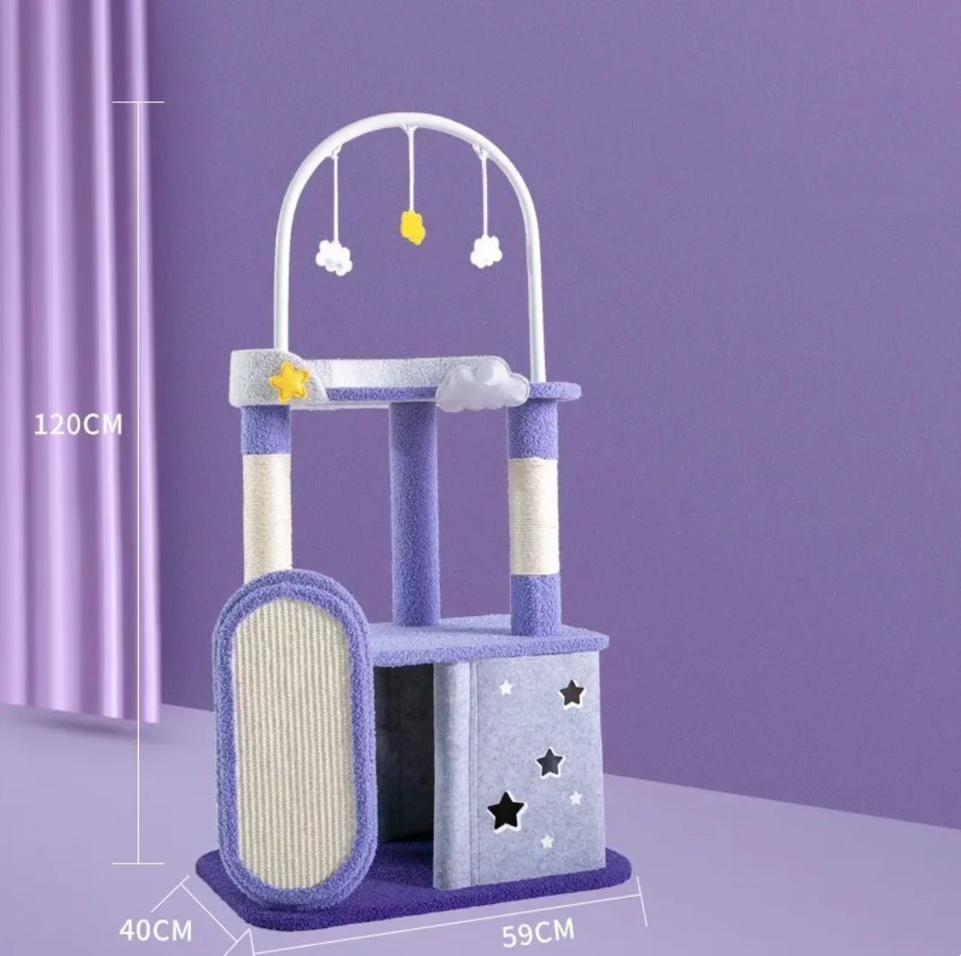 Arbre a chat NightPlay (Style 7) - Mi - a - ou