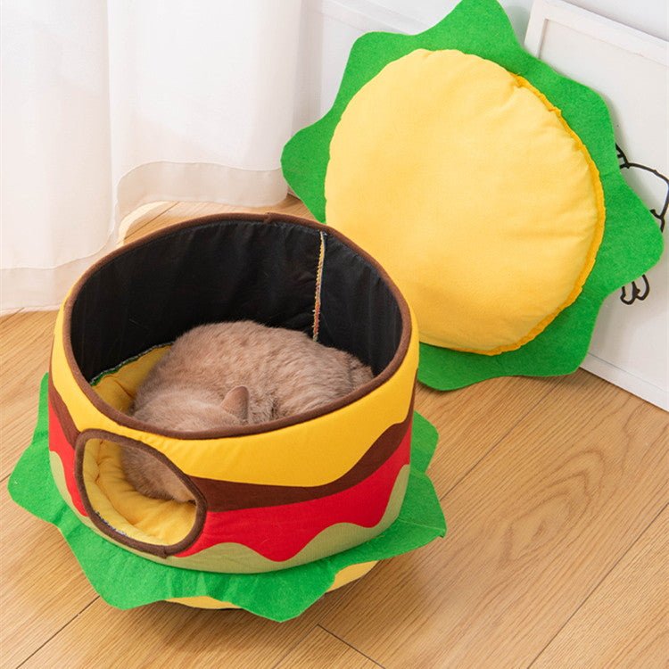 Cabane pour chat Le Hamburchat™ - Mi - a - ou - Mi - a - ou