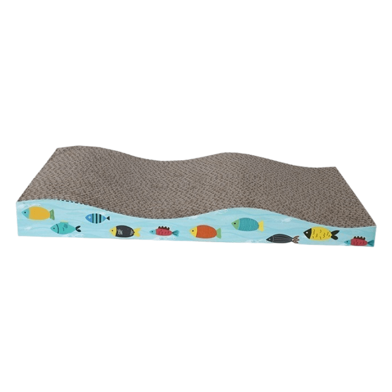Grattoir Chat - PurrfectScratcher™ - Dune Bleue - Mi - a - ou