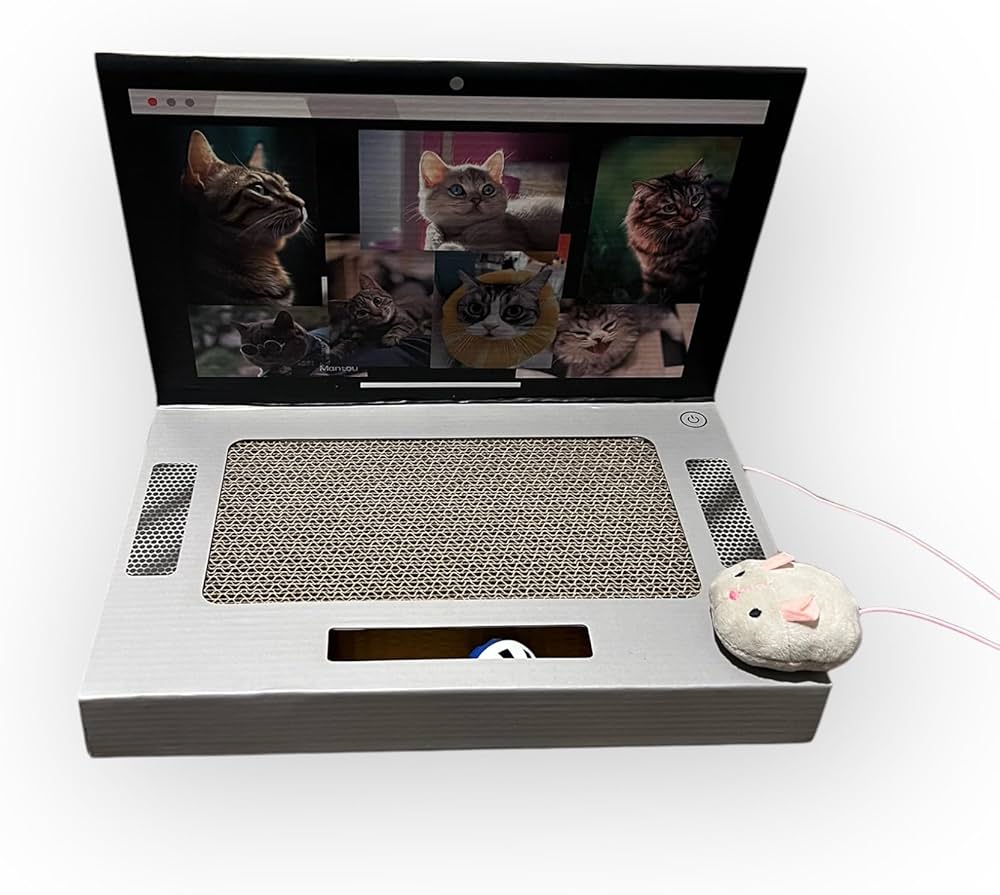 Griffoir Chat PurrBook Air - Mi - a - ou