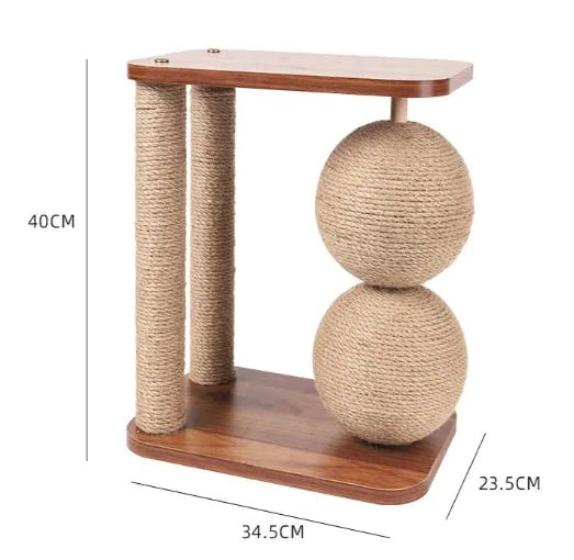Griffoir pour chat Double - Sphere - Mi - a - ou