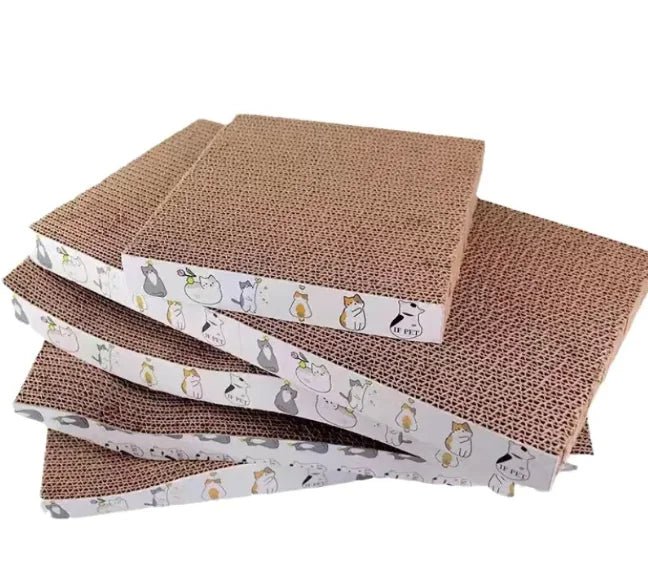 Griffoir pour chat en carton WavyBoardâą - Mi - a - ou