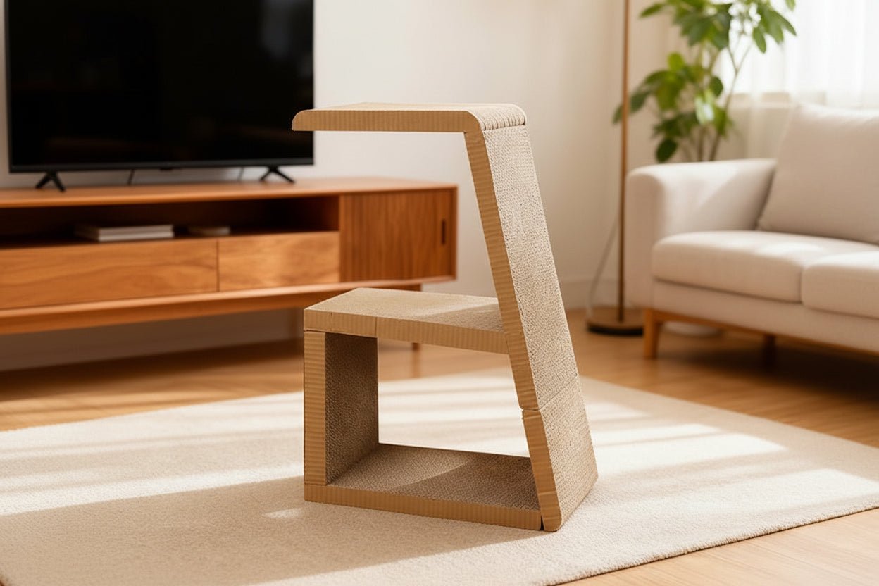 Griffoir pour chat multifontionnel StepUp&Upâą - Mi - a - ou - Mi - a - ou
