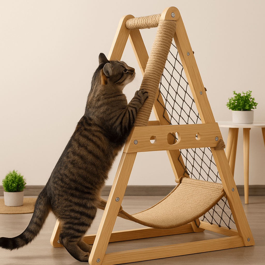 Griffoir pour chat ParkourFelin - Mi - a - ou