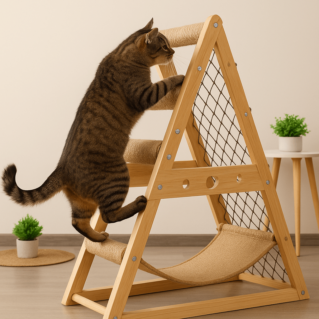 Griffoir pour chat ParkourFelin - Mi - a - ou