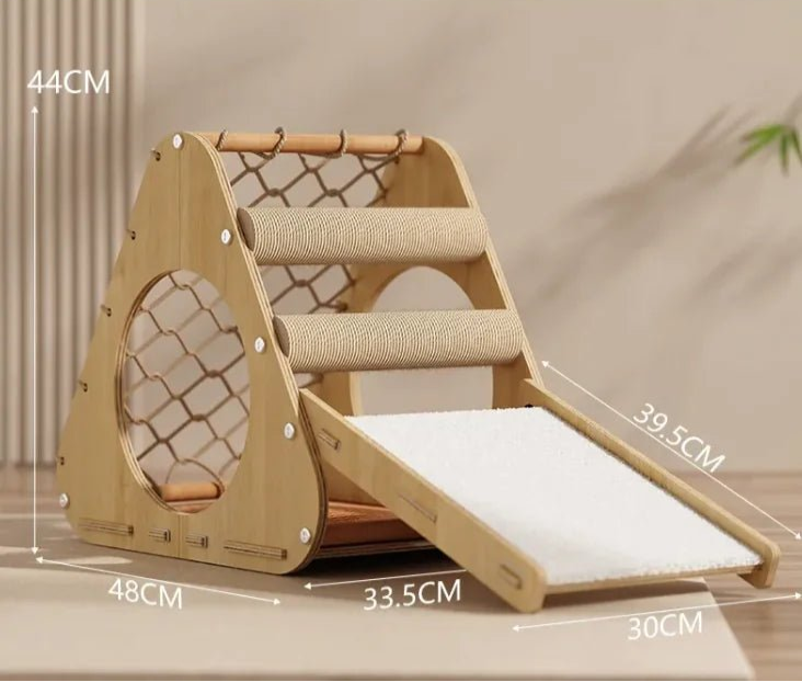Griffoir pour chat ParkourFelin - Mi - a - ou