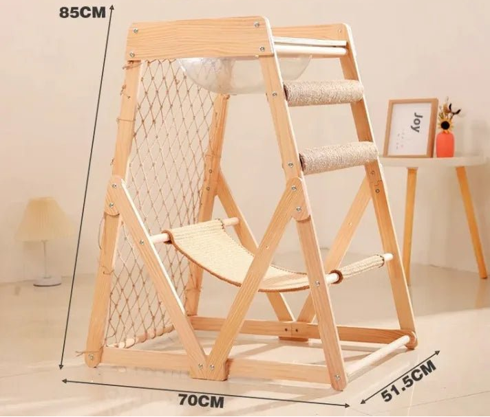 Griffoir pour chat ParkourFelin - Mi - a - ou