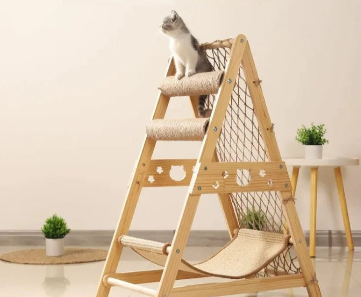 Griffoir pour chat ParkourFelin - Mi - a - ou