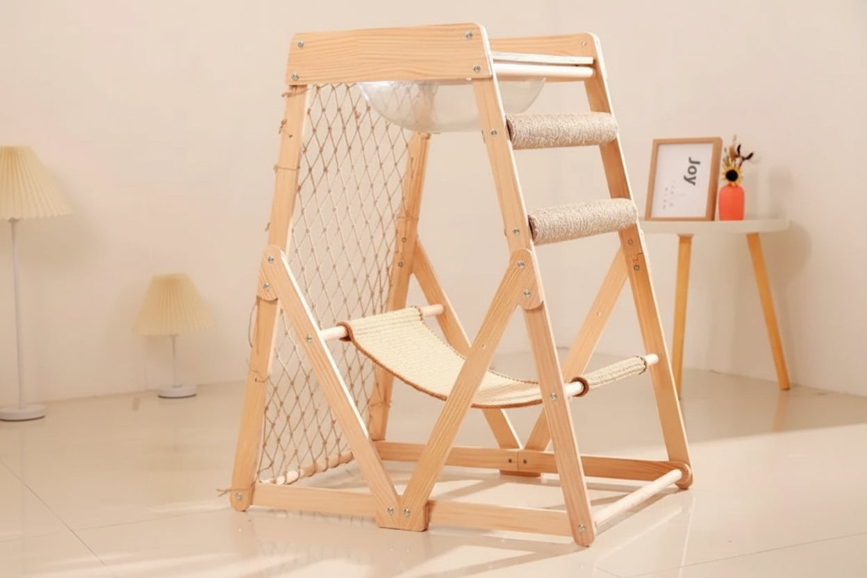 Griffoir pour chat ParkourFelin - Mi - a - ou