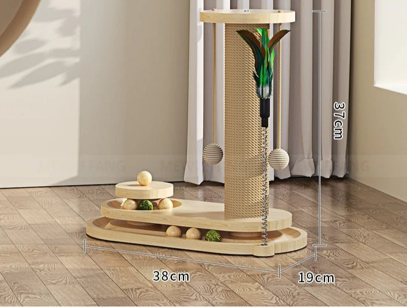 Griffoir pour chat serie Bois - de - griffes - Mi - a - ou