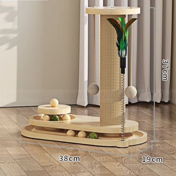 Griffoir pour chat serie Bois - de - griffes - Mi - a - ou