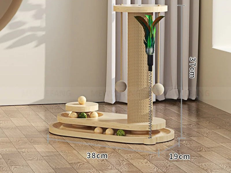 Griffoir pour chat serie Bois - de - griffes - Mi - a - ou