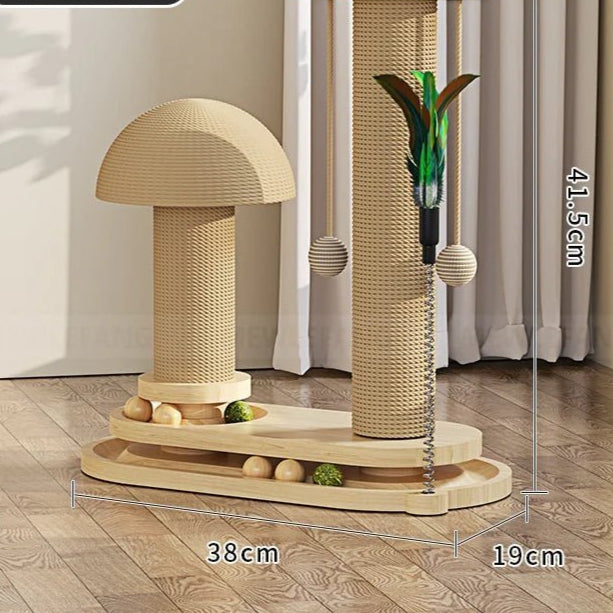 Griffoir pour chat serie Bois - de - griffes - Mi - a - ou