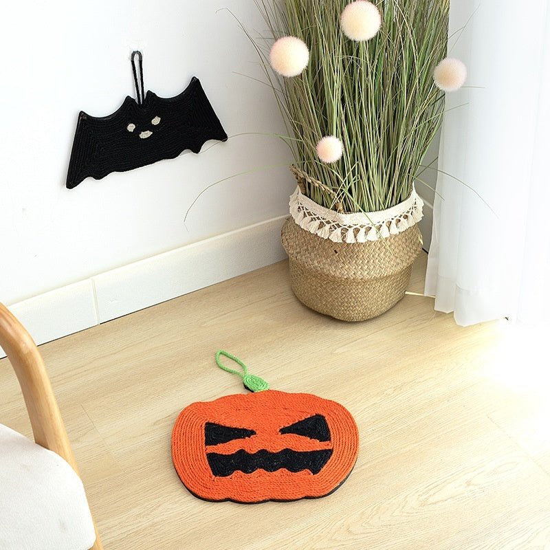 Griffoir pour chat Tapis griffoir Citrouille Chat - lloweenâą - Mi - a - ou