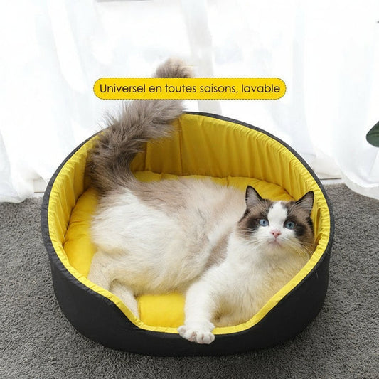 Lit pour chat style cocon SnugCatâą - Mi - a - ou - Mi - a - ou