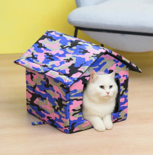 Maison Pour Chat CamoCrib - Mi - a - ou