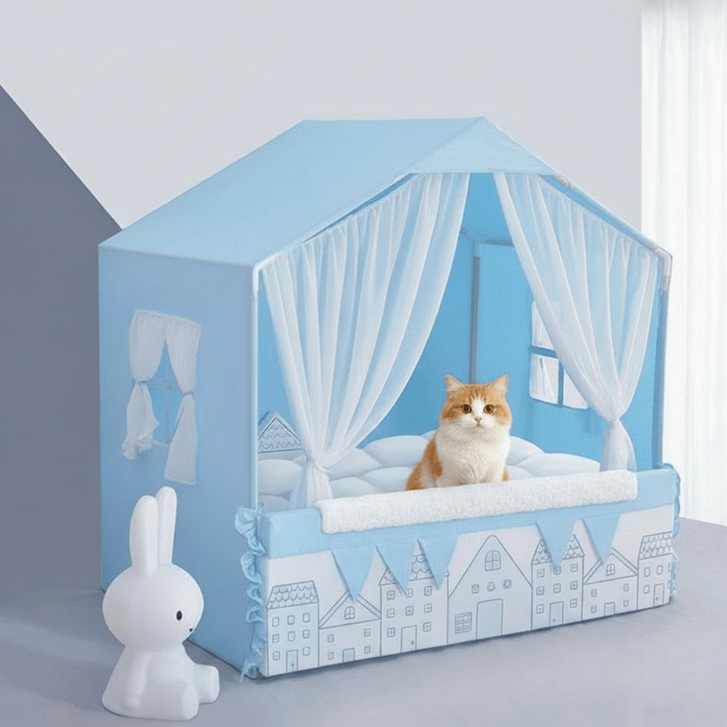 Maison pour chat Chappartementâą - Mi - a - ou - Mi - a - ou