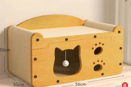 Maison pour chat La Villa Miaou - Mi - a - ou