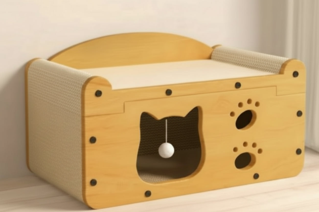 Maison pour chat La Villa Miaou - Mi - a - ou
