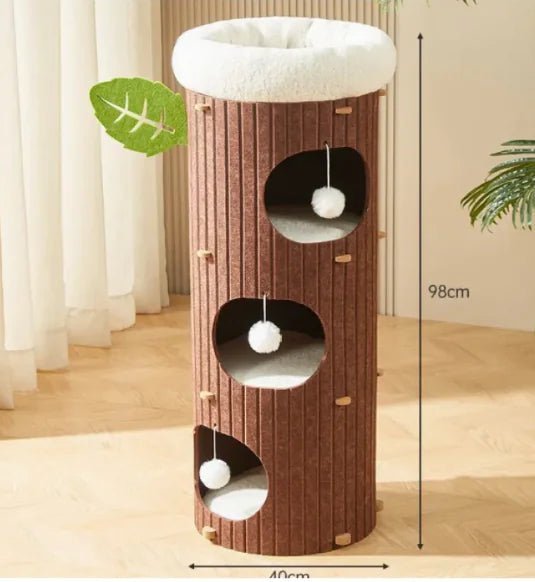 Maison pour chat SmartWood - Mi - a - ou