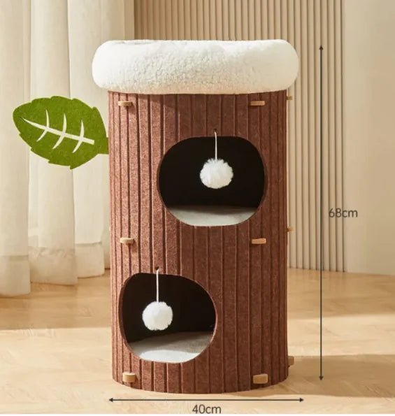 Maison pour chat SmartWood - Mi - a - ou