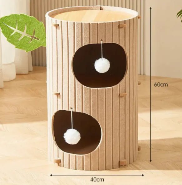 Maison pour chat SmartWood - Mi - a - ou