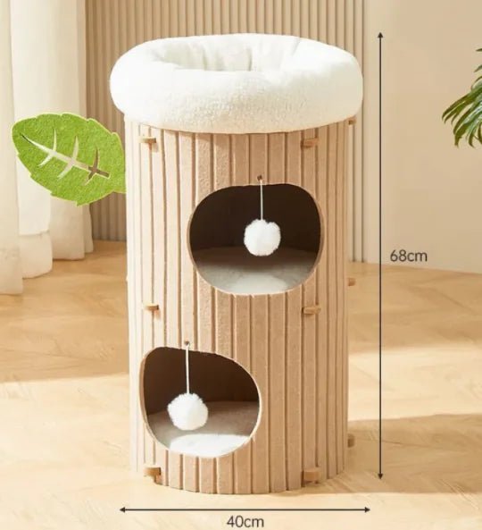Maison pour chat SmartWood - Mi - a - ou