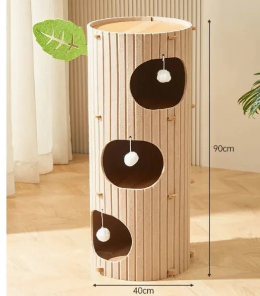 Maison pour chat SmartWood - Mi - a - ou