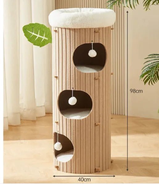Maison pour chat SmartWood - Mi - a - ou