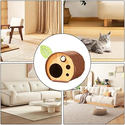 Maison pour chat SmartWood Simple - Mi - a - ou