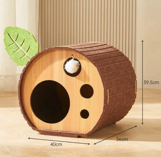 Maison pour chat SmartWood Simple - Mi - a - ou