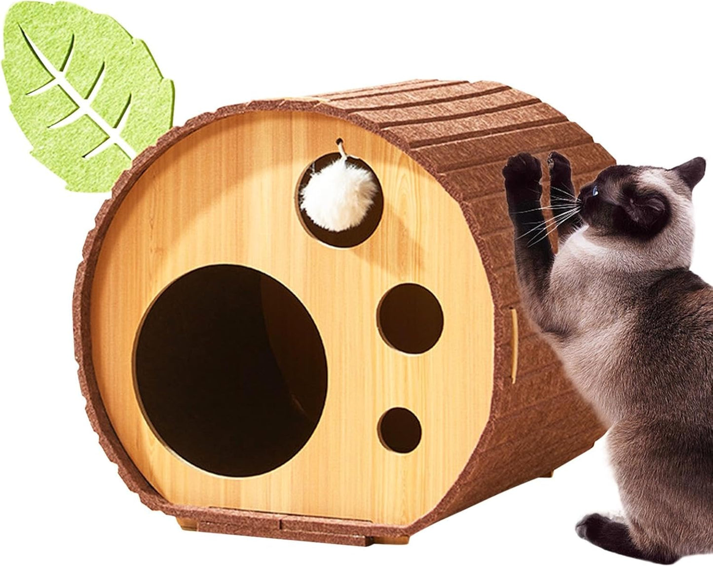 Maison pour chat SmartWood Simple - Mi - a - ou