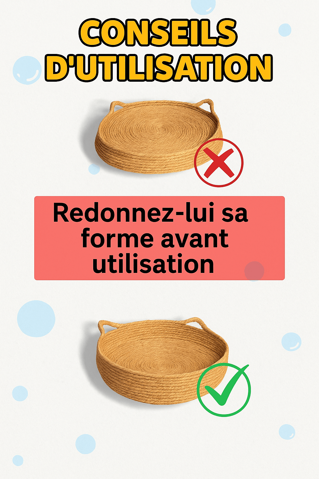 Panier pour chat Nid - de - Sieste™ - Mi - a - ou