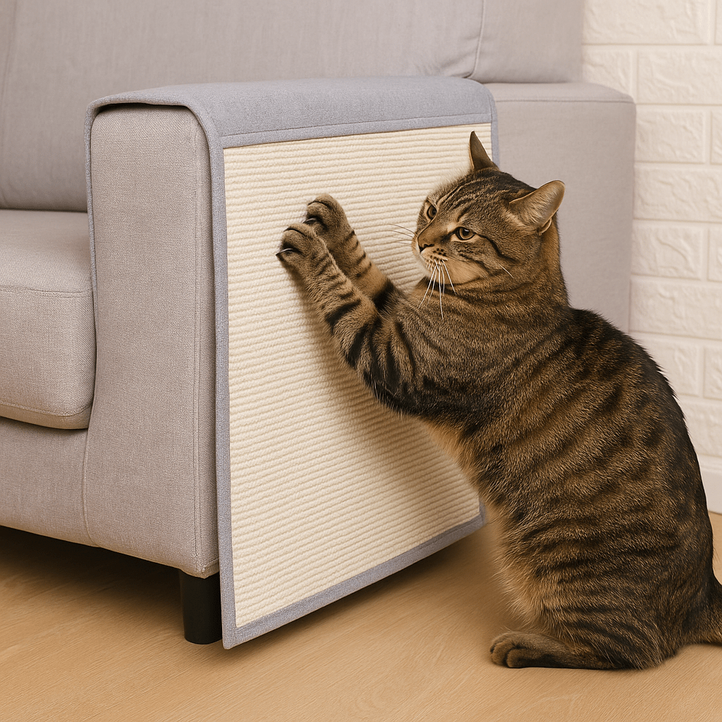 Panneau de protection pour canapé ScratchCouch - Mi - a - ou