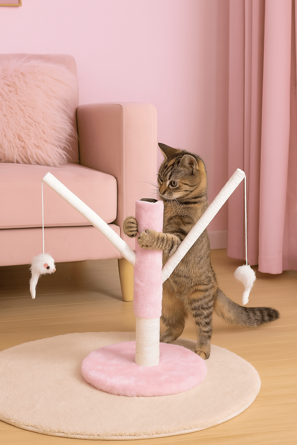 5 astuces (validées par des chats) pour un salon stylé ET intact - Mi-a-ou