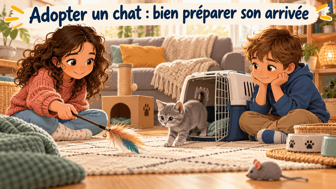 Adopter un chat : comment préparer son arrivée à la maison ? - Mi-a-ou