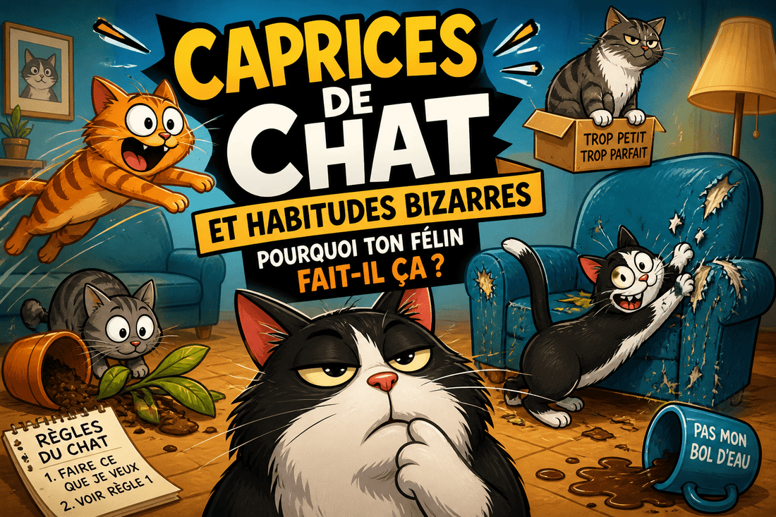 Caprices de chat et habitudes bizarres ! - Mi-a-ou