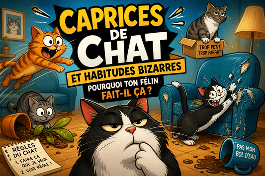 Caprices de chat et habitudes bizarres ! - Mi-a-ou