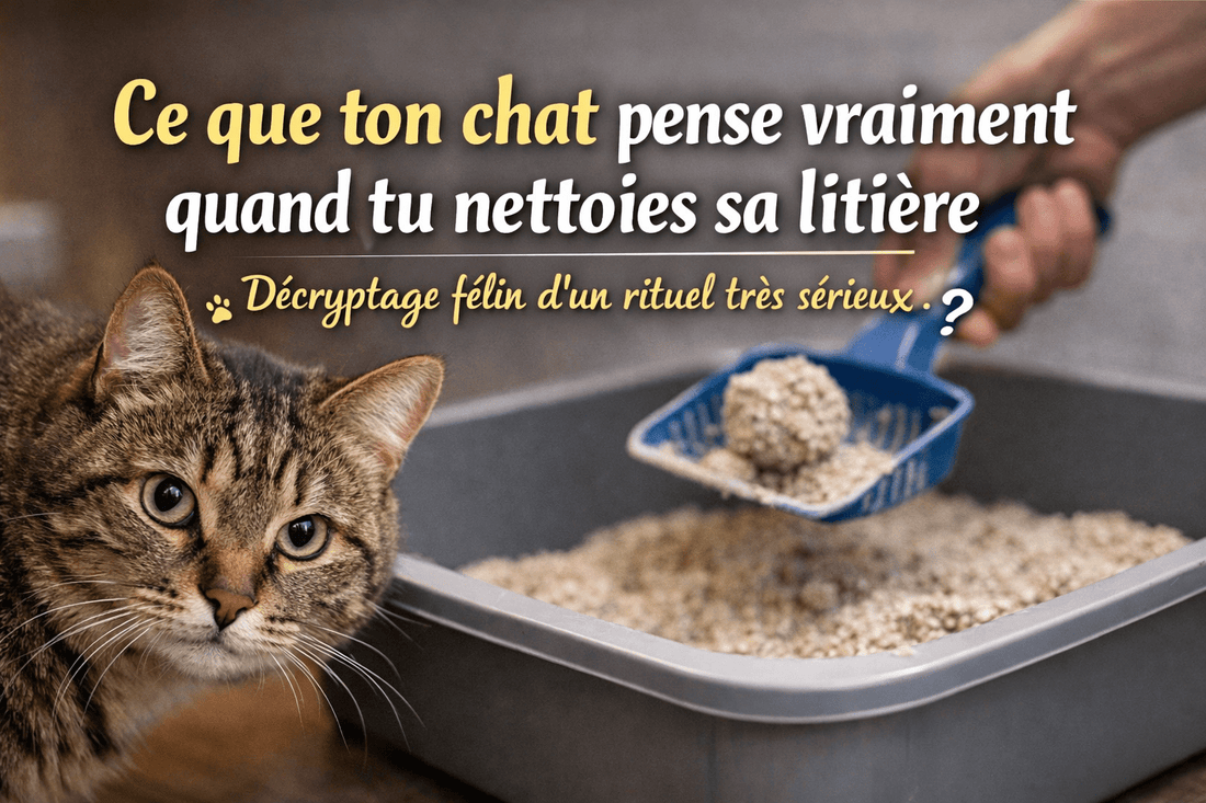 Ce que ton chat pense vraiment quand tu nettoies sa litière - Mi-a-ou